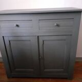 Dark gray Parisian sideboard