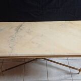 Louis XVI style marble coffee table