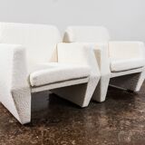 Geometric armchairs by LFM, Poland, 1970s