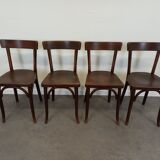 Vintage bistro chairs lot of 4