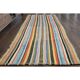 1970s vintage Turkish Oushak handmade wool cotton orange runner rug 79x237