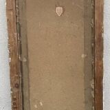 Oil on panel, animated landscape of a walker, Signed Ramos, early 20th century