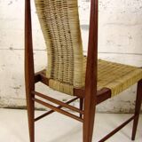 Une paire de chaises de rudolf frank pour lucas schnaidt, allemagne 1962