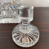 VINTAGE CRYSTAL WHISKEY CARAFE