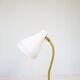 Rare adjustable mid-century table lamp by Böhlmarks, 1940s, Sweden.