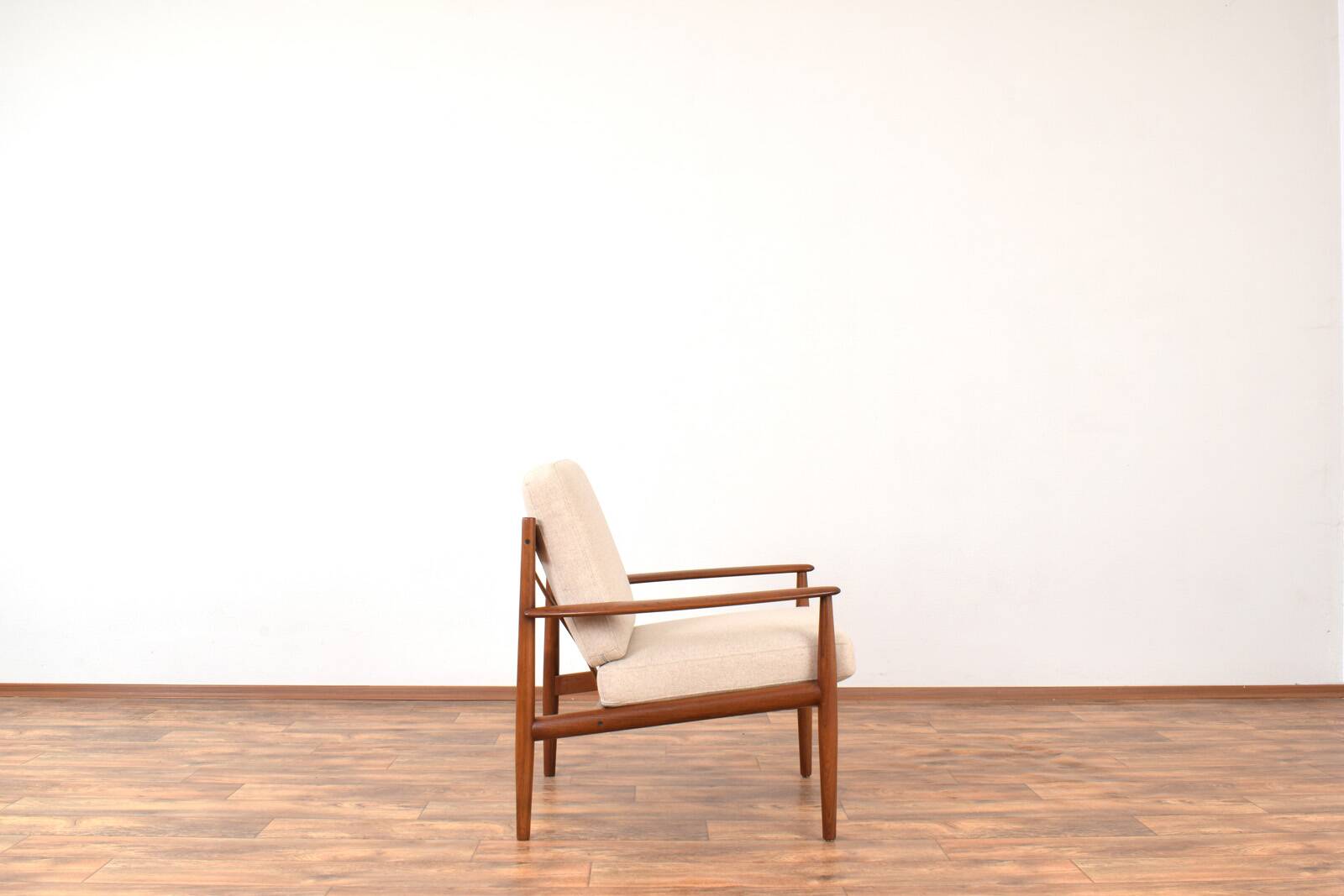 Mid-Century Danish Teak Lounge Chairs by Grete Jalk for France & Son, 1960s