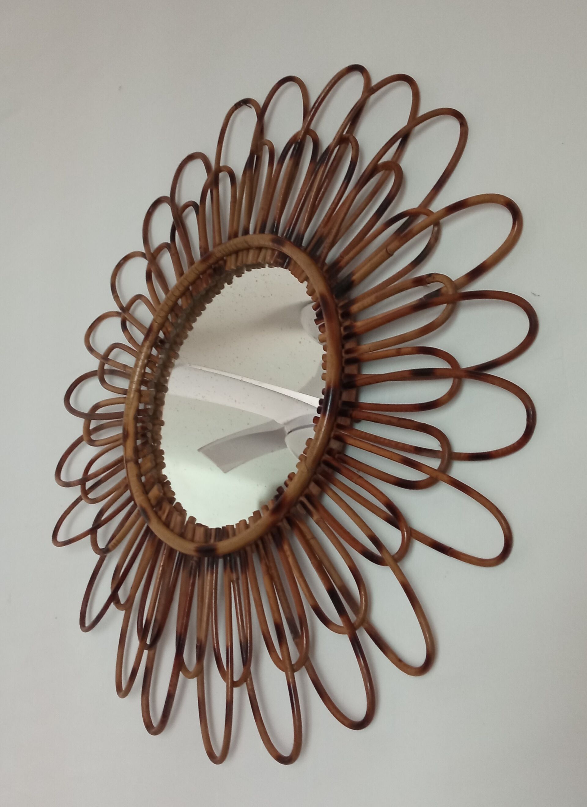 Bamboo mirror 60s