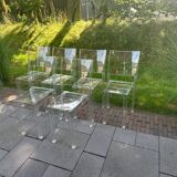 6 Kartell dining chairs