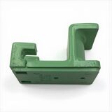 Teal Green Olaf von Bohr Gedy Hooks, Italy 1970s – Space Age Design