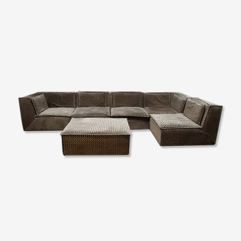 Vintage modular sofa ‘checkered’
