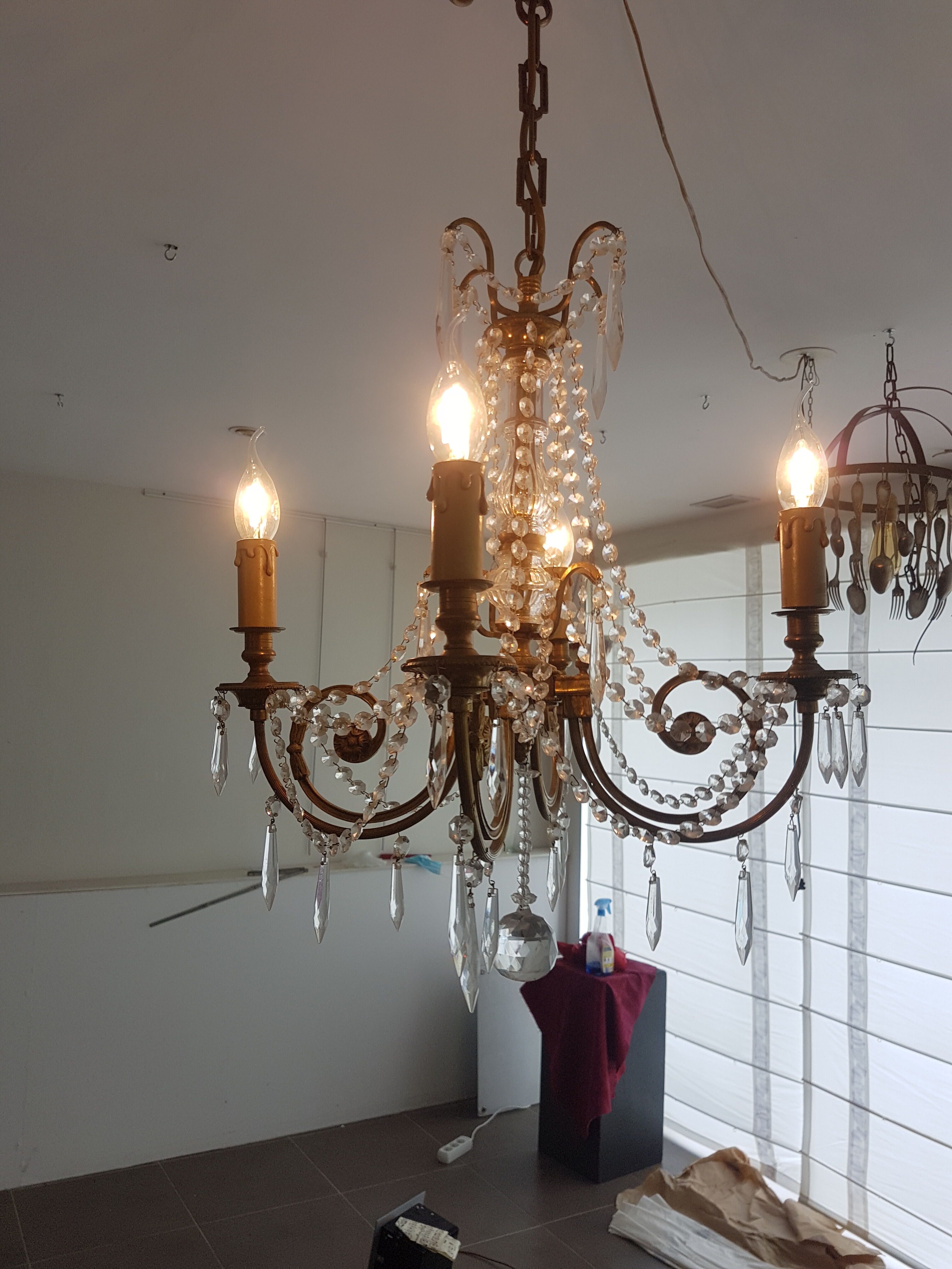 Crystal chandelier