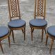 Ensemble de 4 chaises , Jasienica fin des années 60
