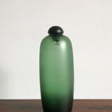 Venini Murano Italian glass bottle "Velati" serie 1981