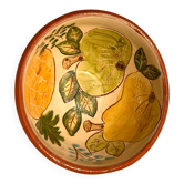 Bowl in Portuguese artisan pottery Signed Gracindo Carrilho