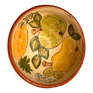 Bol en poterie artisanale portugaise signé Gracindo Carrilho