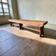 XL vintage wooden bench