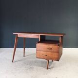 Modernist Reconstruction Writing Desk, France, 1950s