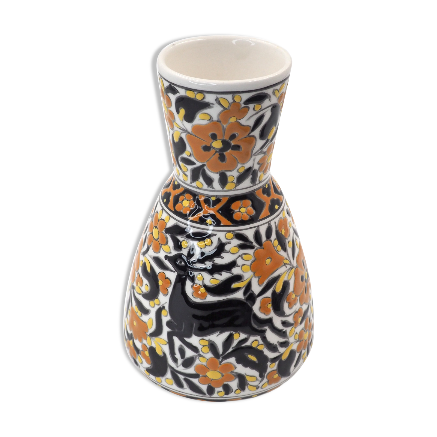 Greek vase, vintage from the 60s, handmade