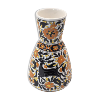 Greek vase, vintage from the 60s, handmade