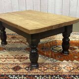 1950s English fir coffee table
