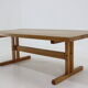 1960s Shaker Coffeetable in Solid Oak Wood, Denmark