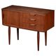 Teak commode attributed to Aksel Kjersgaard, Denmark, 1960s