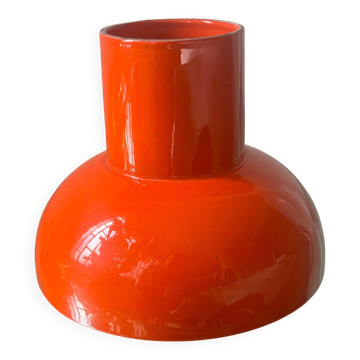 Vase en céramique de Gabbianelli fabriqué en Italie dans les années 1960, accent de bibliothèque.