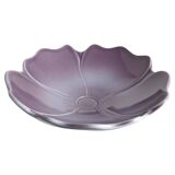 Unique Stoneware Violet Bowl by Margareta Hennix for Gustavsberg Studio, 1970s