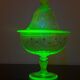 Baccarat/Saint Louis Compotier Ouraline crystal