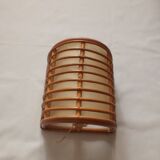Vintage bamboo wall lamp