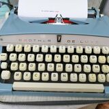 Brother de luxe typewriter works
