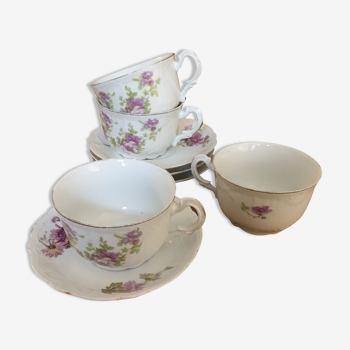 4 tea cups French co