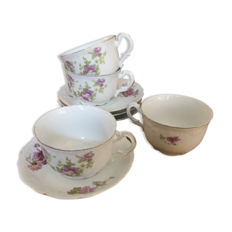 4 tea cups French co