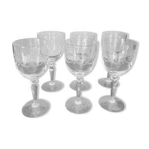 Lot de 6 verres à eau