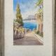 Paintings during watercolors around 1911 signed Views of Marseille