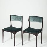 Paire de chaises modèle Elisabetta par Gibelli Giuseppe pour Sormani, italie 1960s