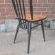 Four mid century Ercol 608 dining chairs
