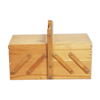 Vintage sewing basket