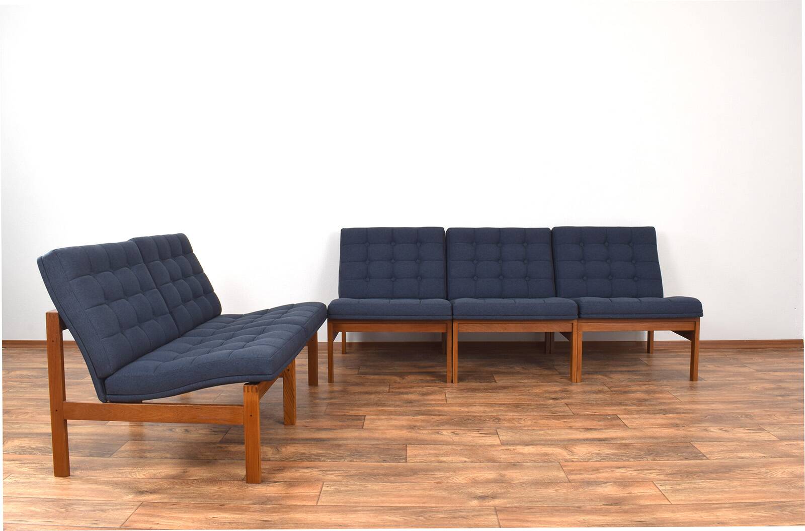 Teak Modular Sofa by Ole Gjerløv-Knudsen & Torben Lind for France & Søn