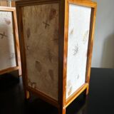 pair of dried flower lamps 1970