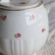 Vintage earthenware sugar bowl Moulin des Loups “Normandy”