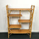 Bamboo and rattan shelf