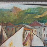 Oil on panel