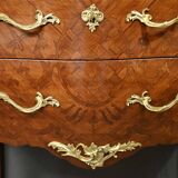 Mahogany chest of drawers, Louis XV style – 1st part of the 20th century