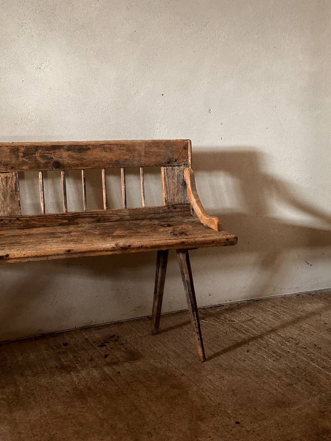 Wooden bench – Wabi Sabi spirit