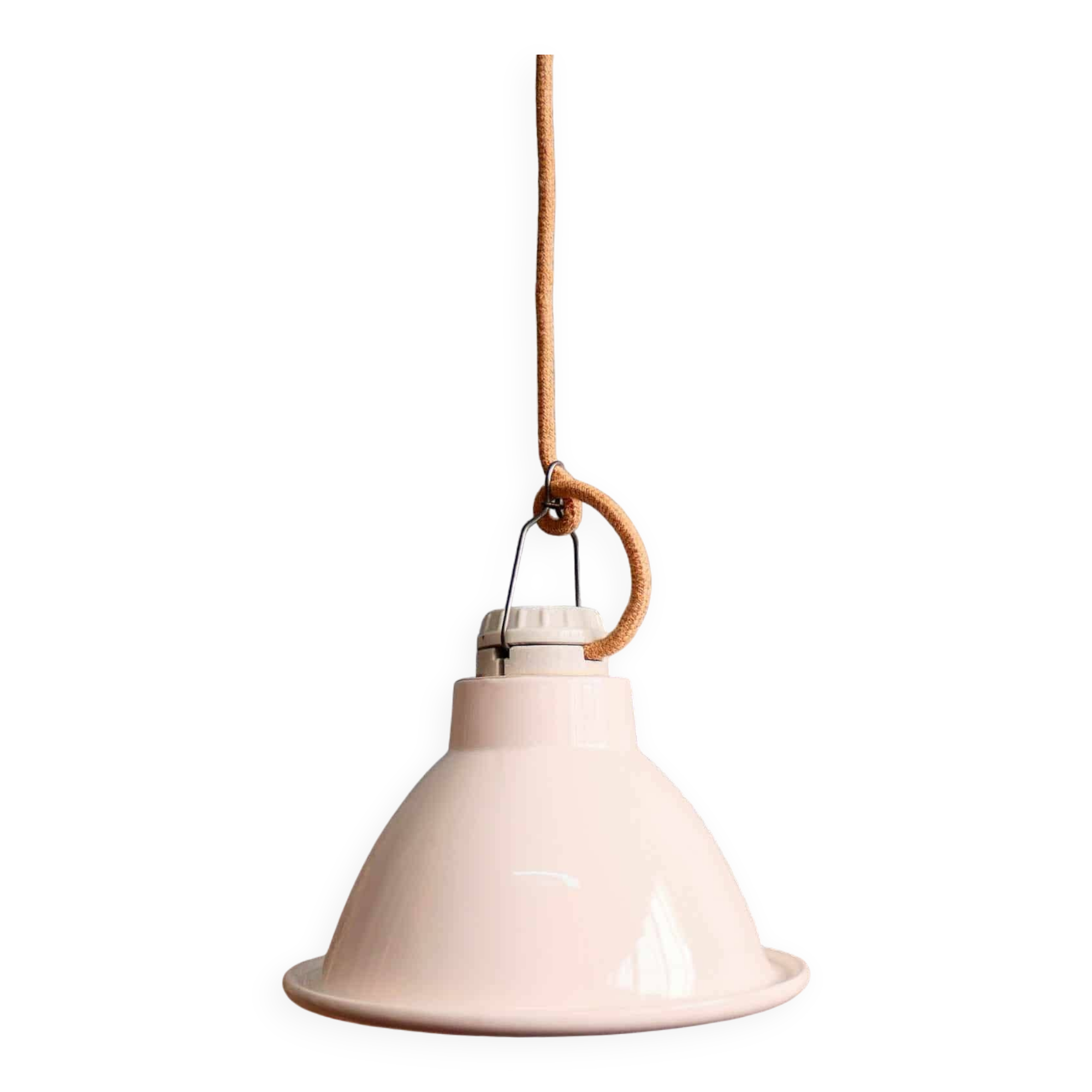 Old ceramic pendant light