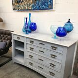 Old barbershop furniture from the 1930