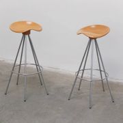 Pair of 'Jamaica' swivel bar stools by Pepe Cortès for BD Barcelona, 1990s