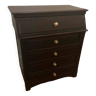 “Railroad” type toilet chest of drawers