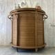 Vintage rattan bar